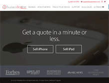 Tablet Screenshot of buybackboss.com
